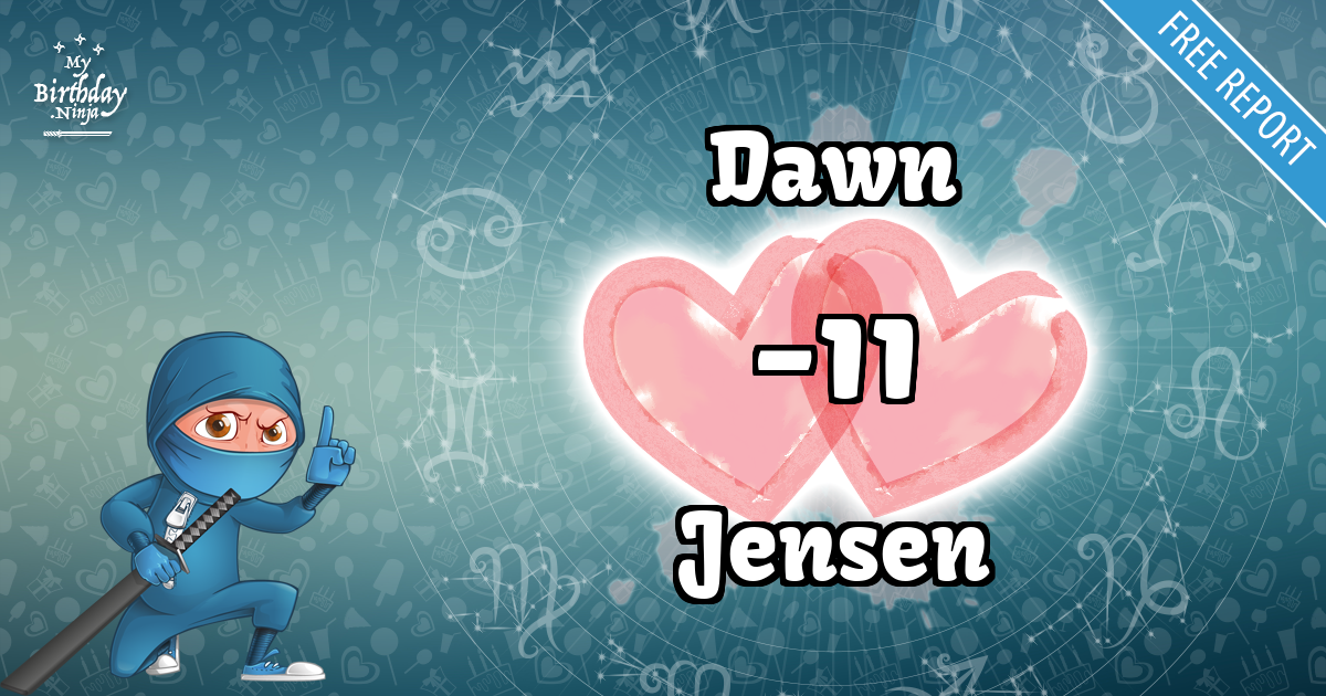 Dawn and Jensen Love Match Score