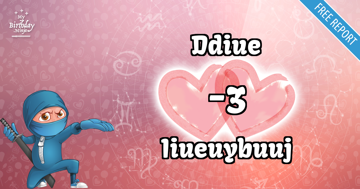 Ddiue and Iiueuybuuj Love Match Score