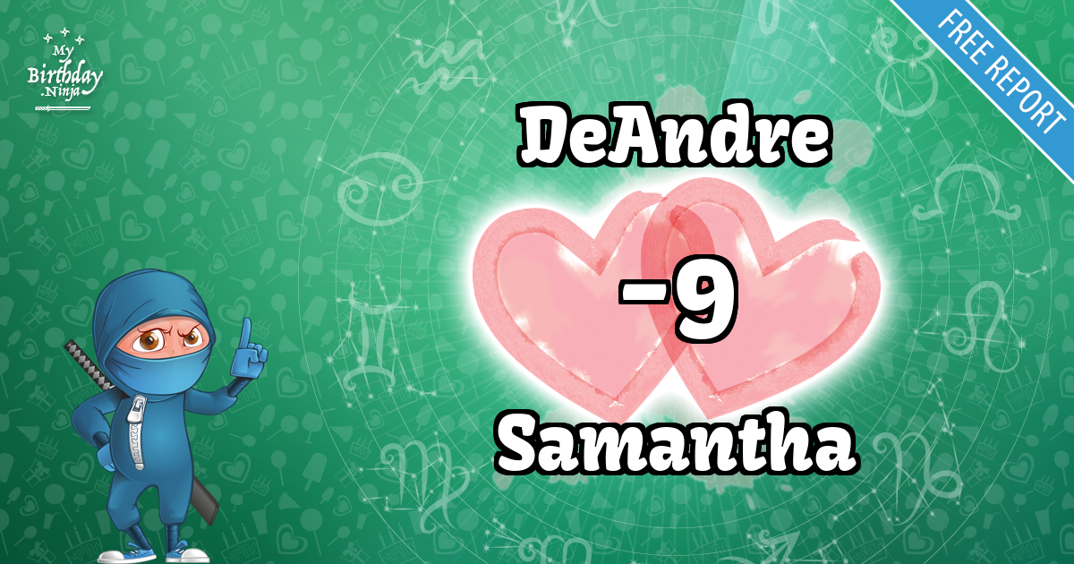 DeAndre and Samantha Love Match Score