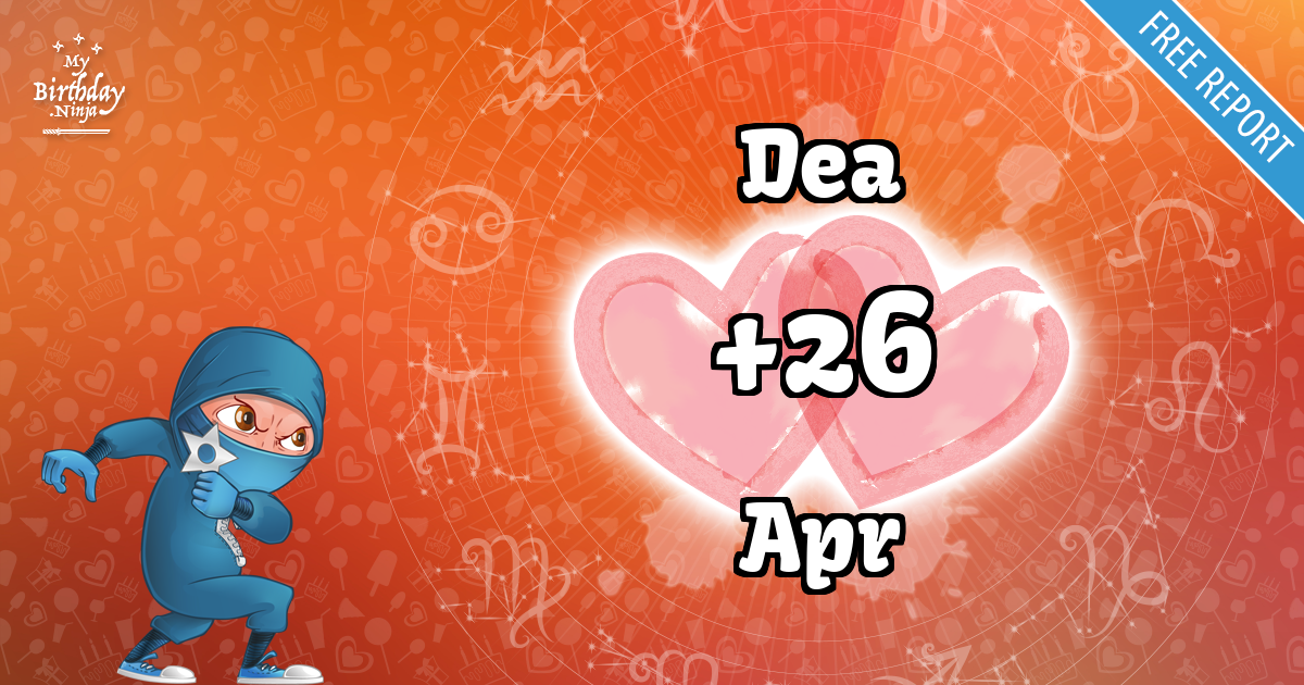 Dea and Apr Love Match Score