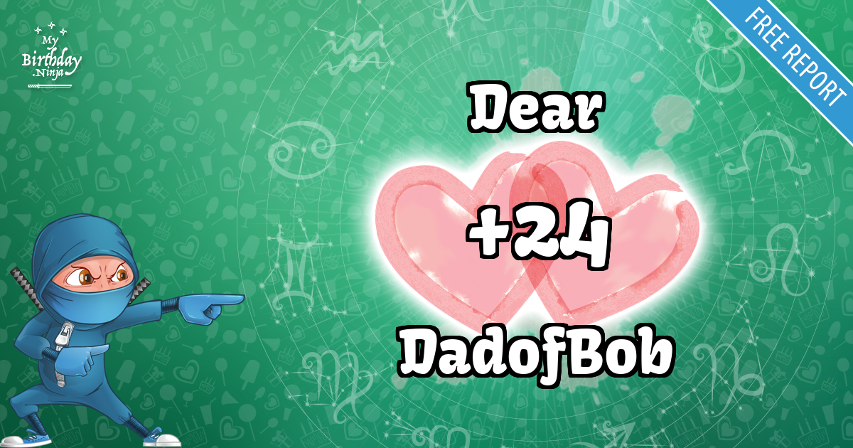 Dear and DadofBob Love Match Score