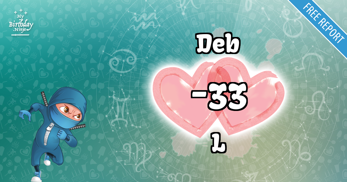 Deb and L Love Match Score