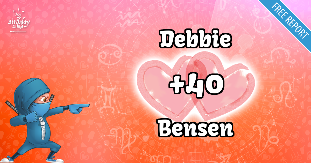 Debbie and Bensen Love Match Score