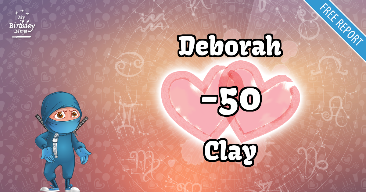 Deborah and Clay Love Match Score