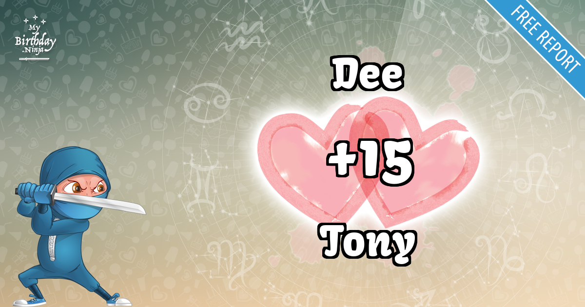 Dee and Tony Love Match Score