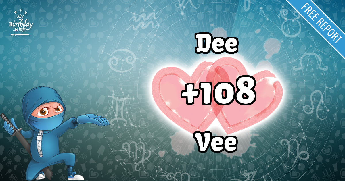 Dee and Vee Love Match Score