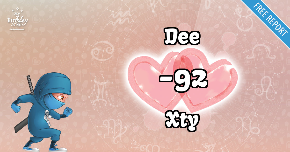 Dee and Xty Love Match Score