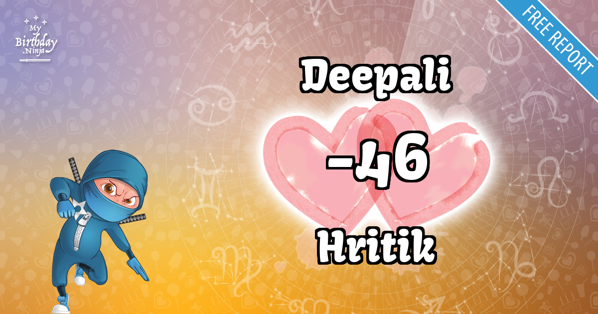 Deepali and Hritik Love Match Score