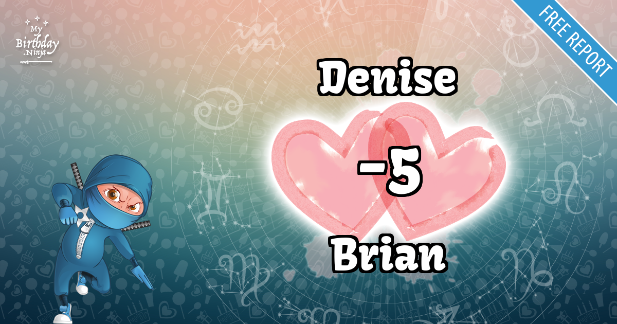 Denise and Brian Love Match Score