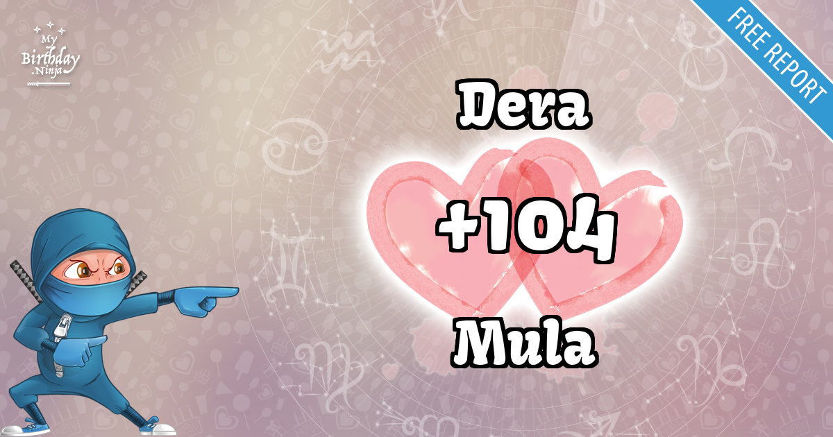 Dera and Mula Love Match Score