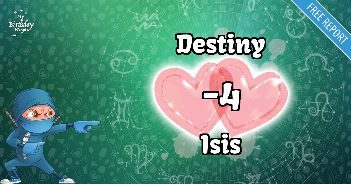 Destiny and Isis Love Match Score