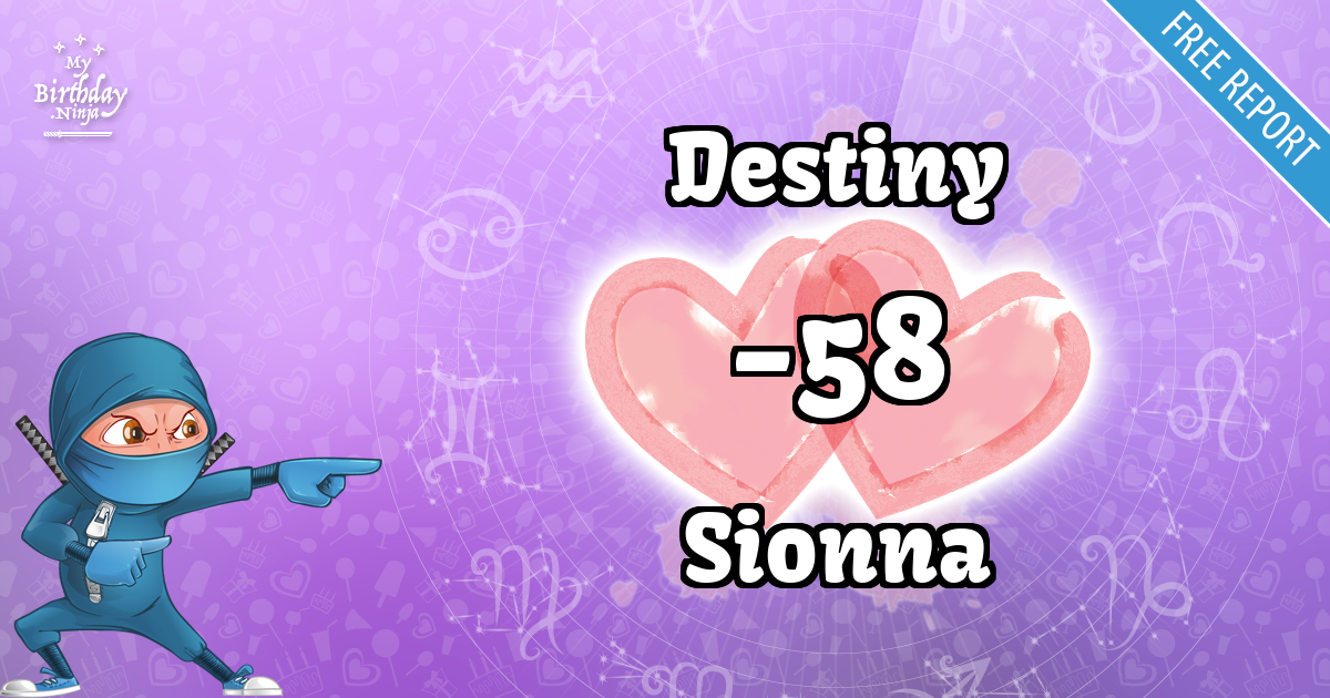 Destiny and Sionna Love Match Score
