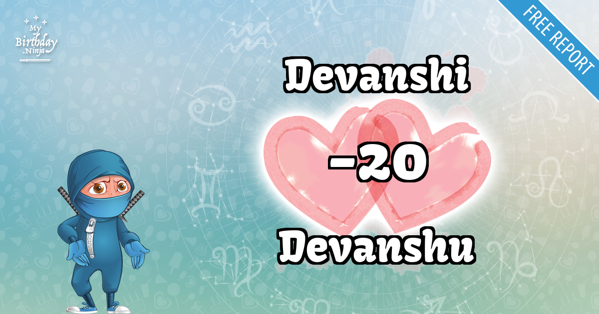 Devanshi and Devanshu Love Match Score