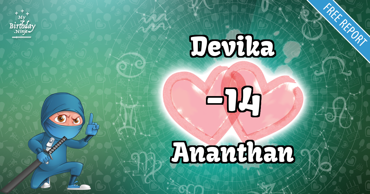 Devika and Ananthan Love Match Score