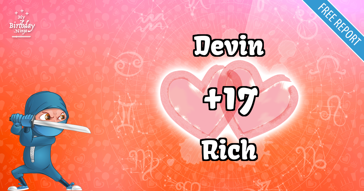 Devin and Rich Love Match Score