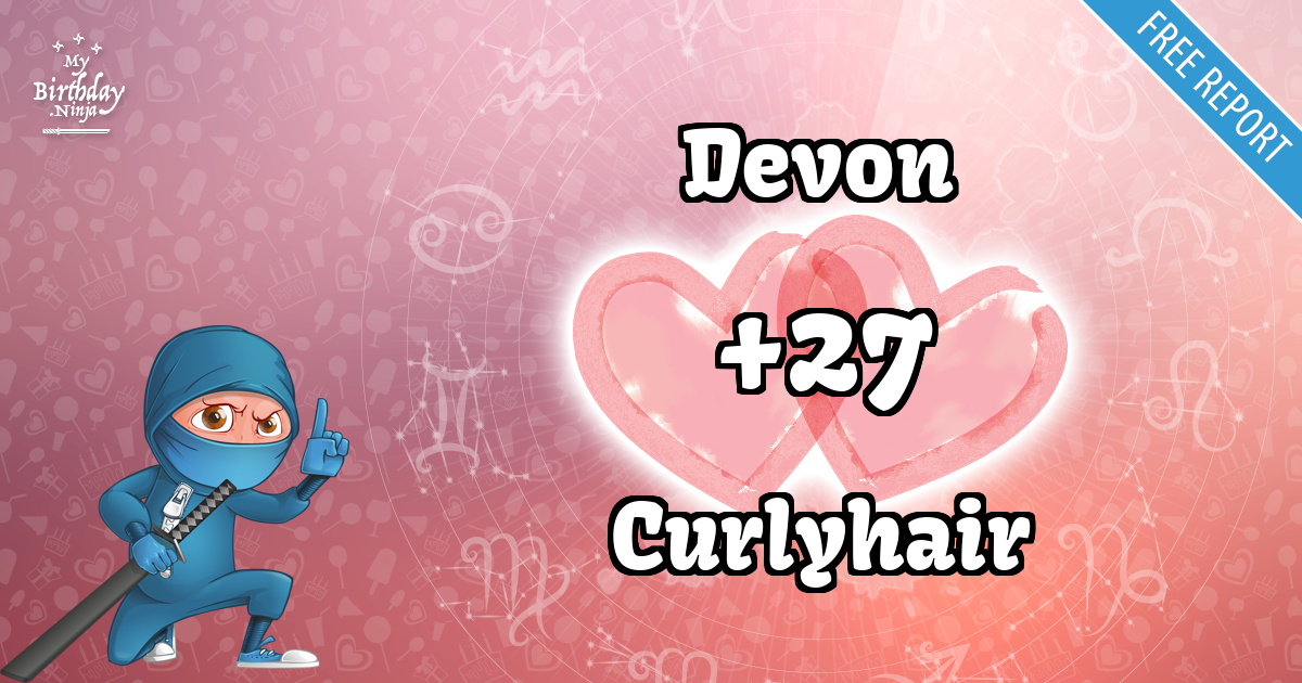 Devon and Curlyhair Love Match Score