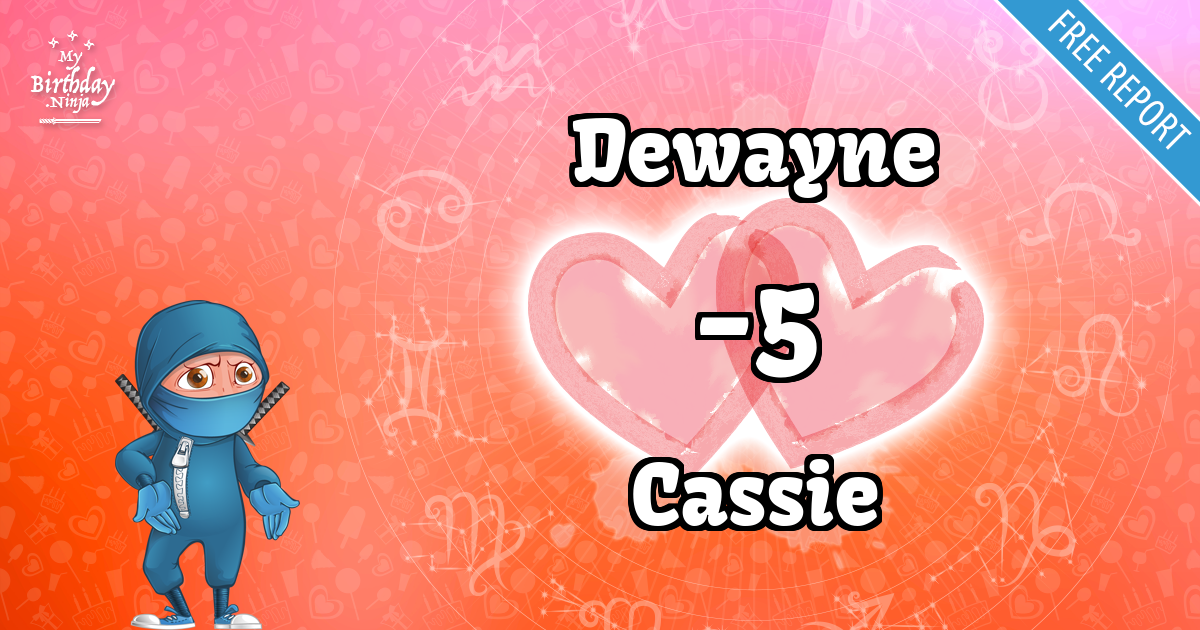 Dewayne and Cassie Love Match Score