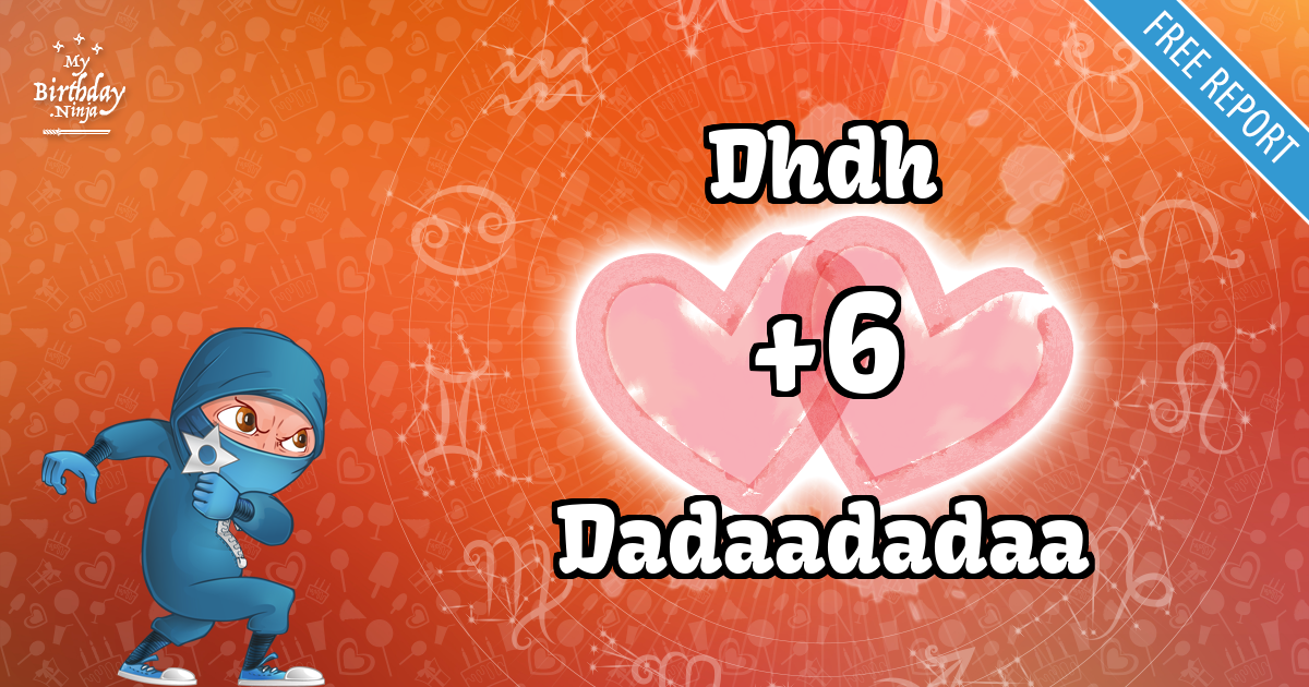 Dhdh and Dadaadadaa Love Match Score