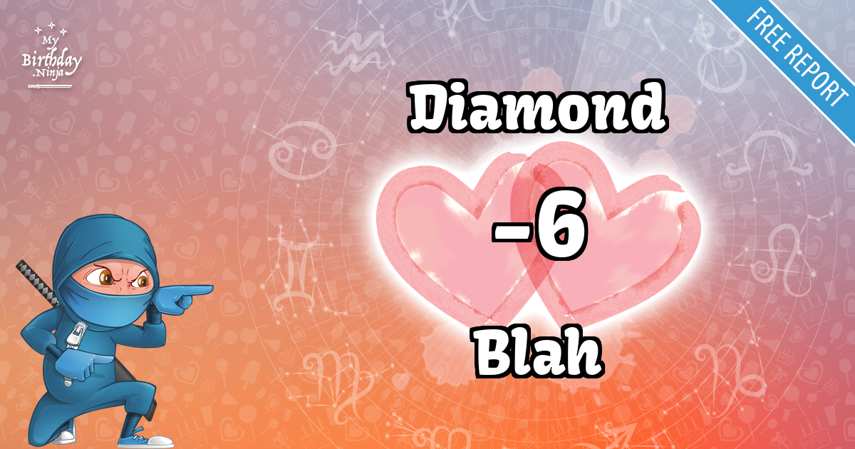 Diamond and Blah Love Match Score