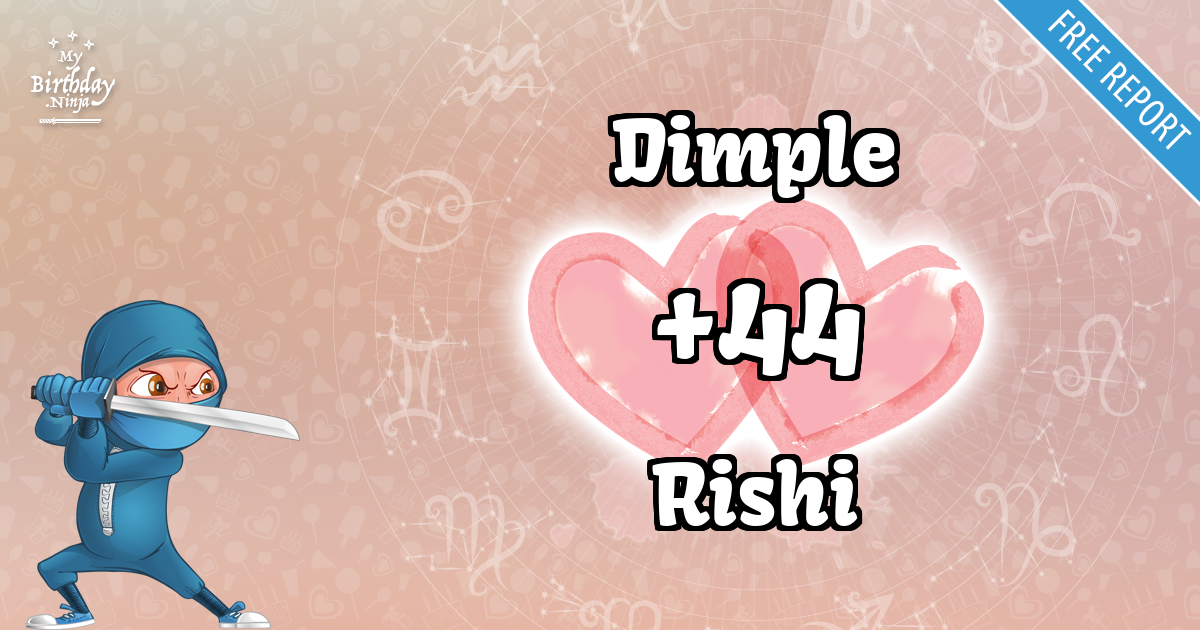 Dimple and Rishi Love Match Score