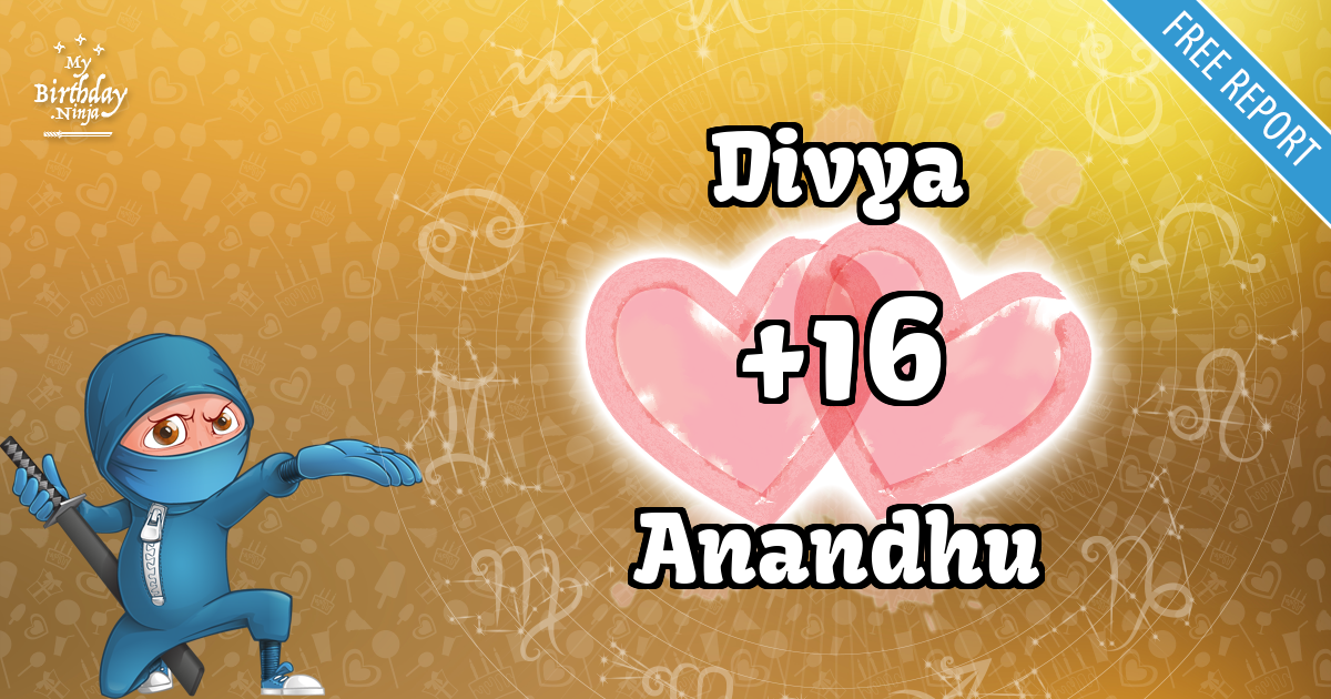 Divya and Anandhu Love Match Score