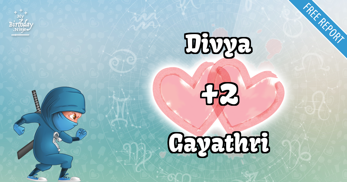 Divya and Gayathri Love Match Score