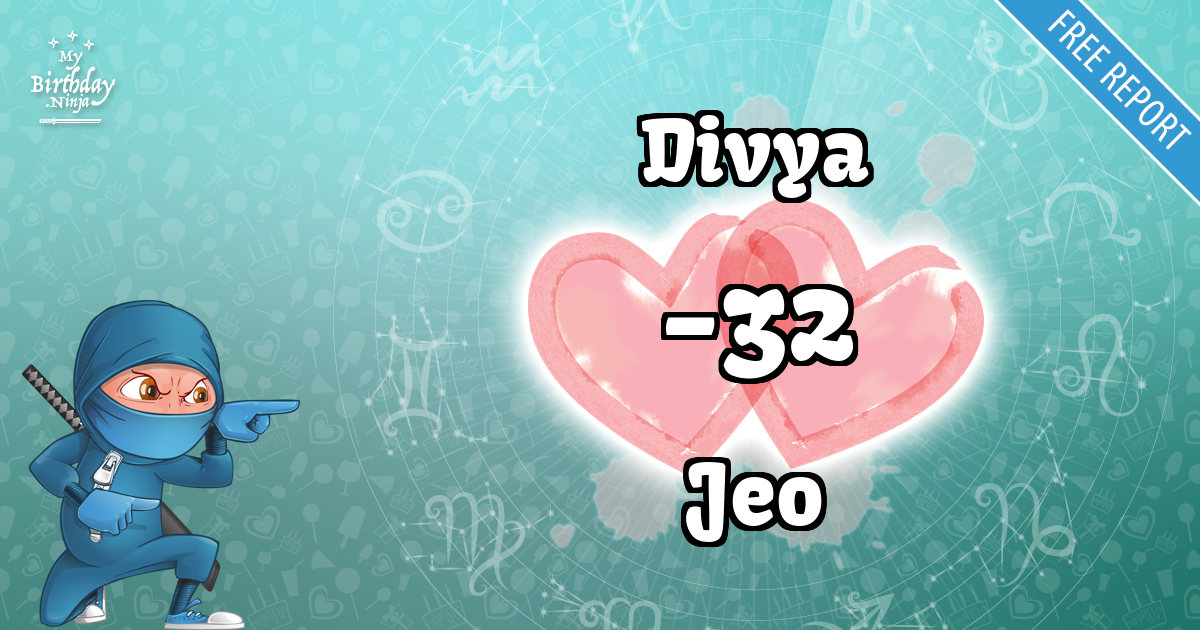 Divya and Jeo Love Match Score