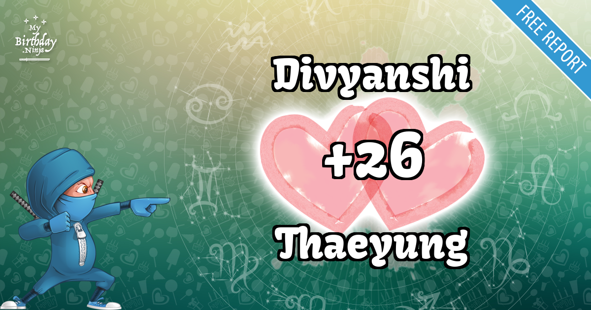 Divyanshi and Thaeyung Love Match Score