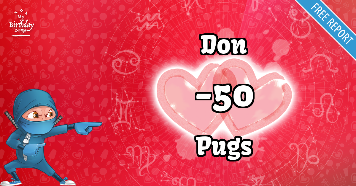 Don and Pugs Love Match Score