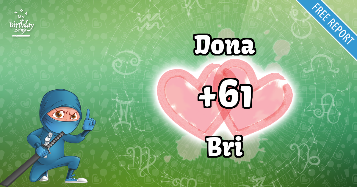 Dona and Bri Love Match Score