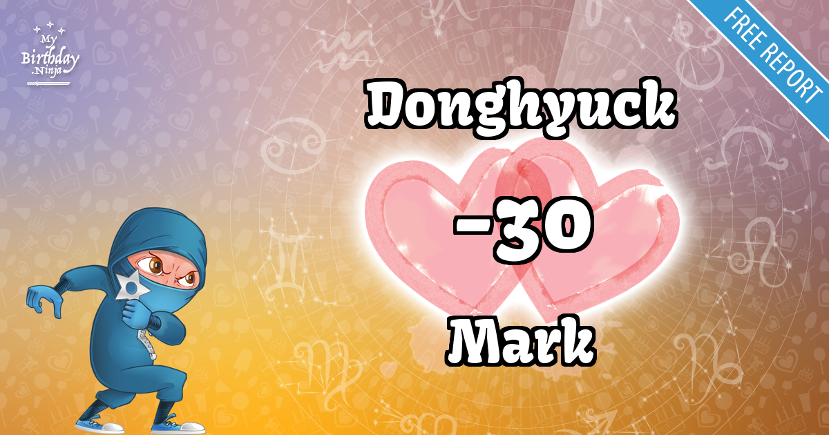 Donghyuck and Mark Love Match Score