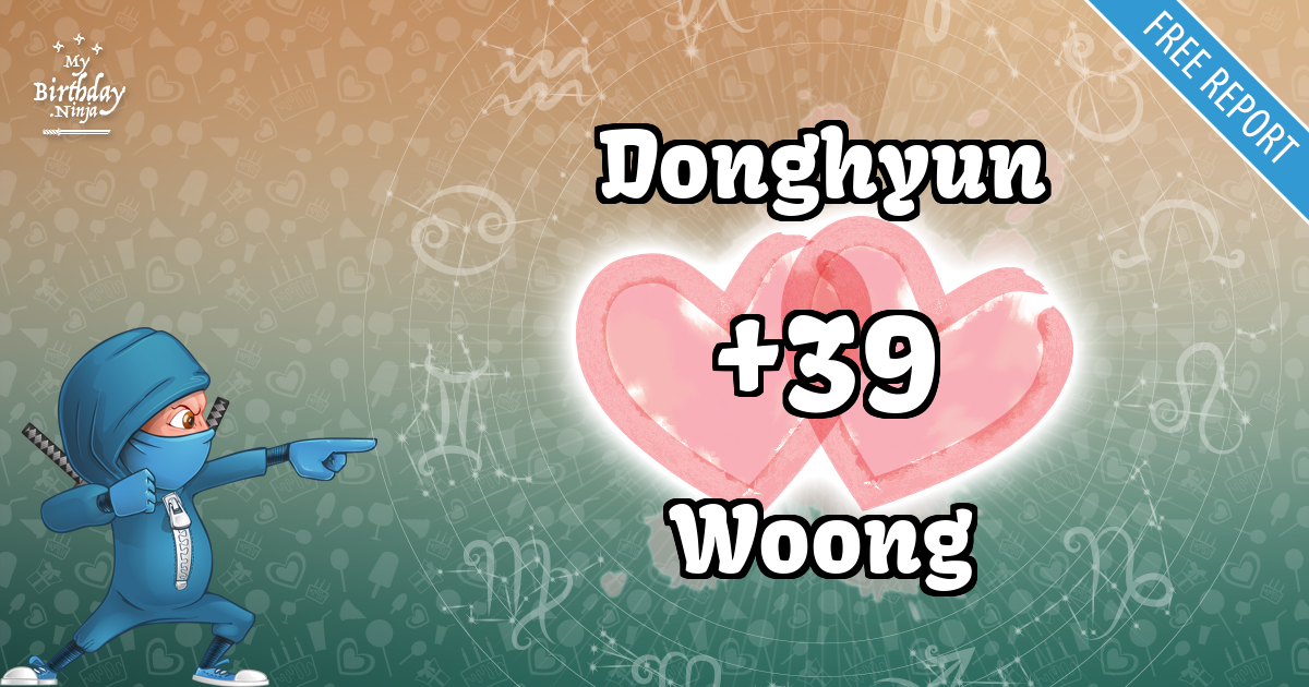 Donghyun and Woong Love Match Score