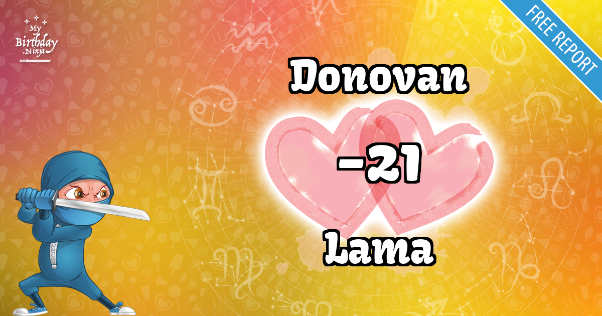 Donovan and Lama Love Match Score