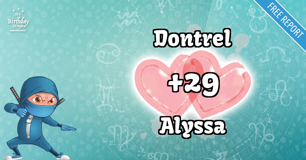 Dontrel and Alyssa Love Match Score