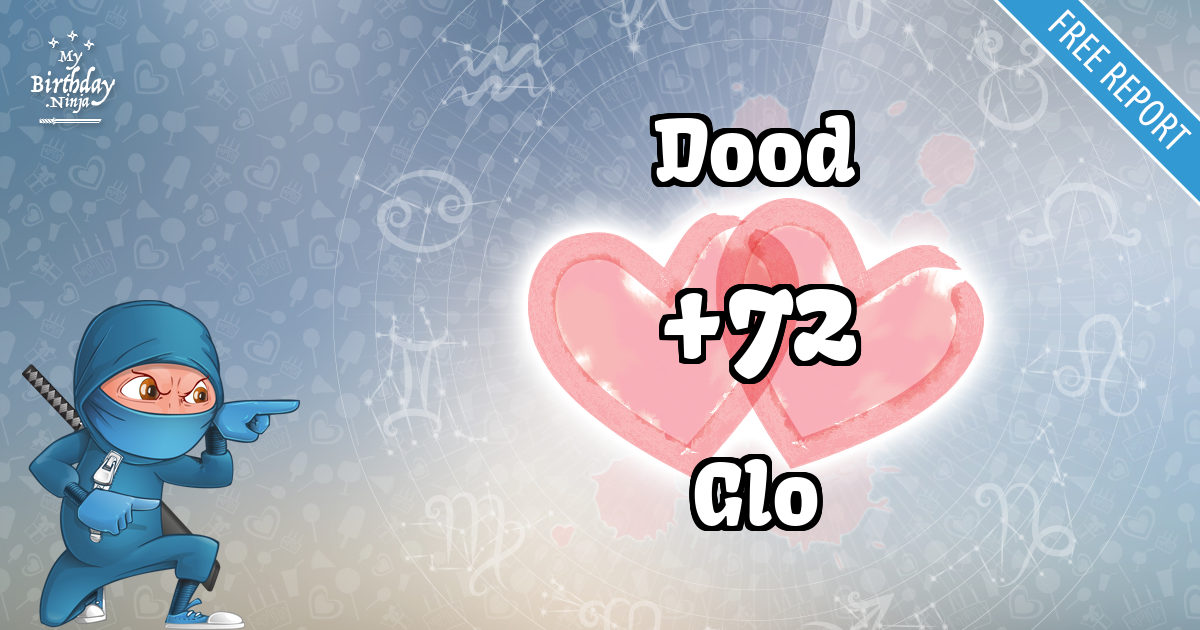 Dood and Glo Love Match Score