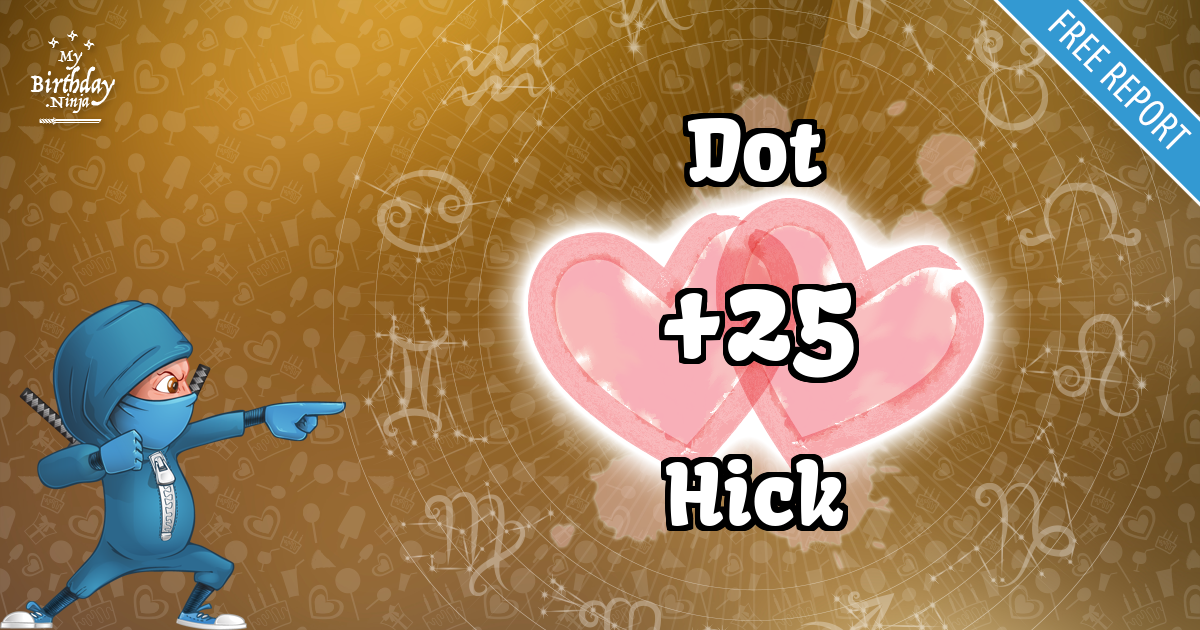 Dot and Hick Love Match Score