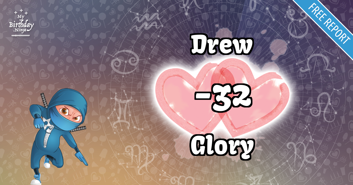 Drew and Glory Love Match Score