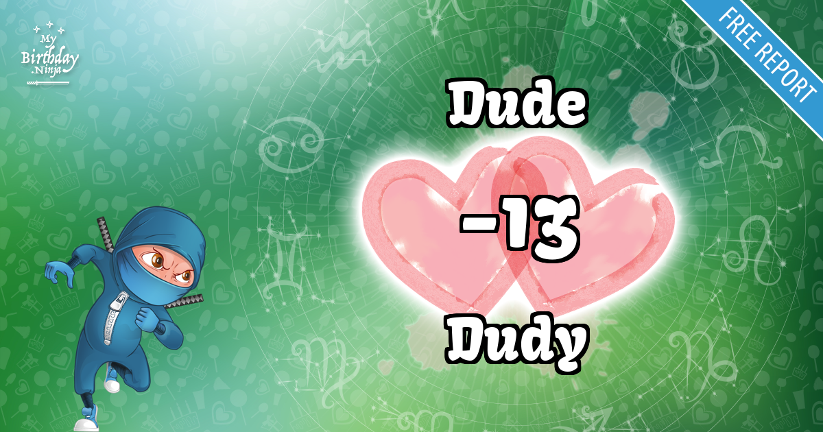 Dude and Dudy Love Match Score