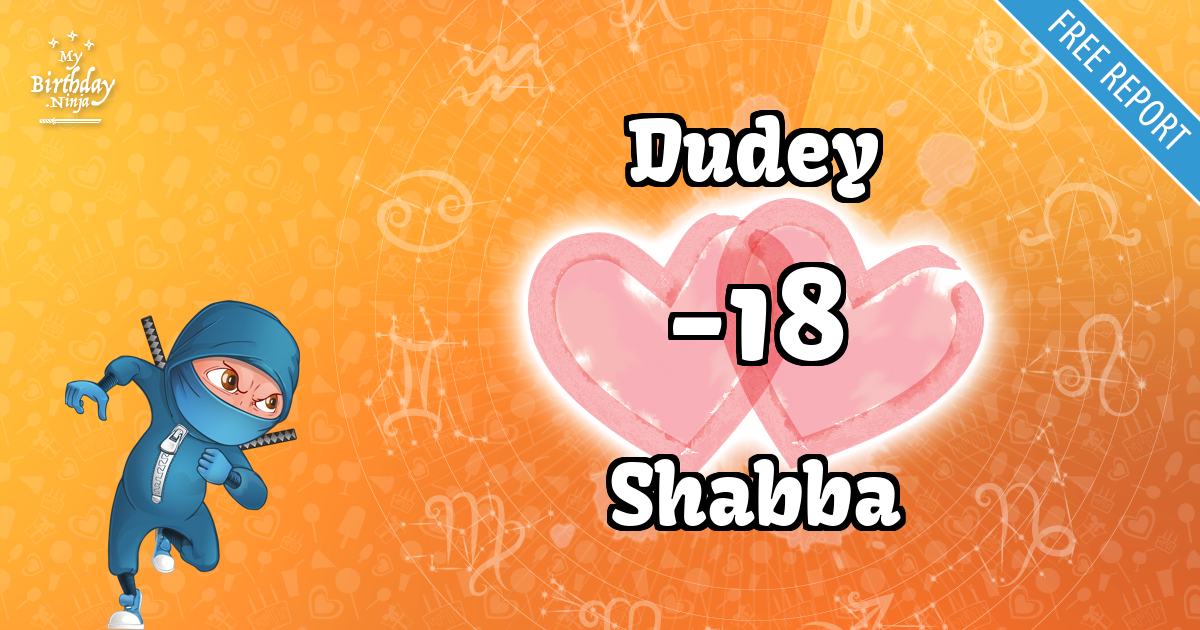 Dudey and Shabba Love Match Score
