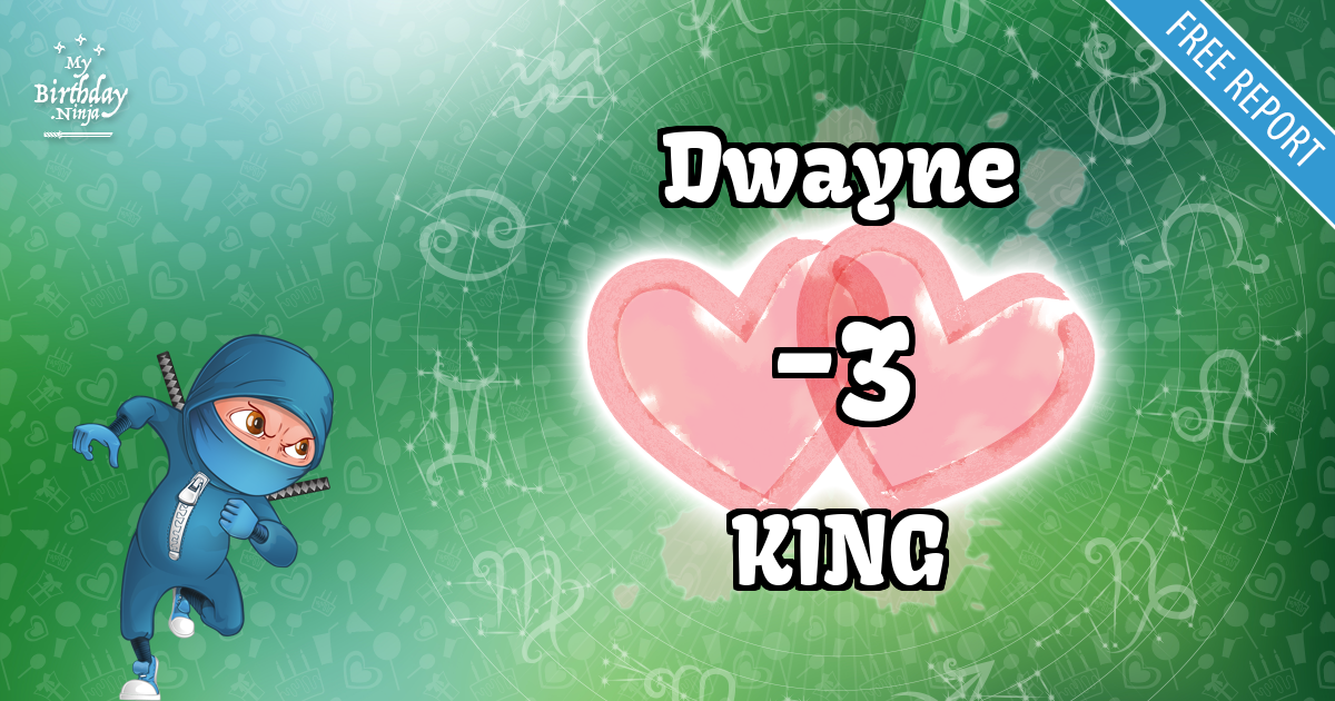 Dwayne and KING Love Match Score