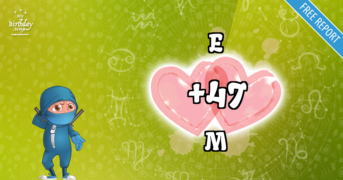 E and M Love Match Score