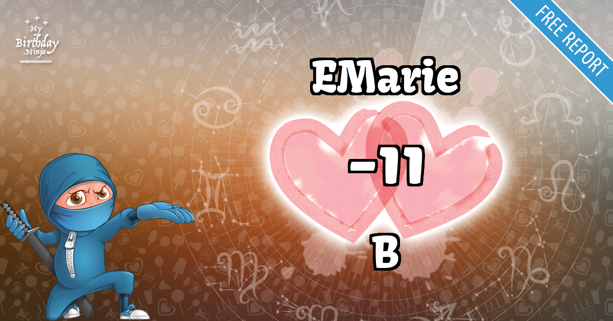 EMarie and B Love Match Score