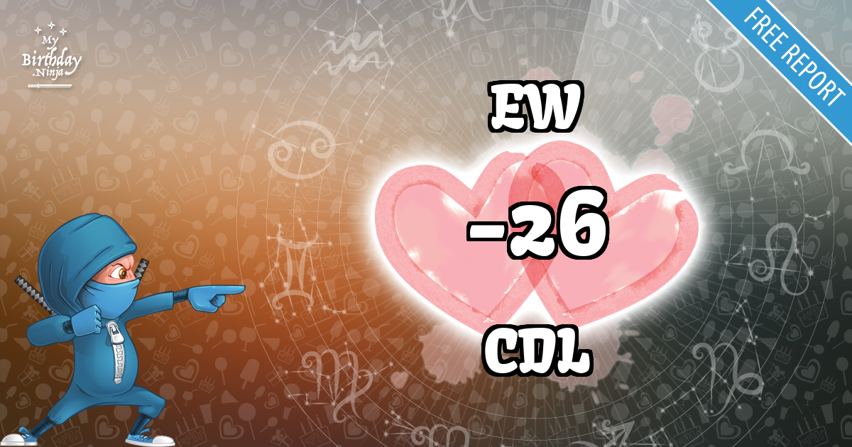 EW and CDL Love Match Score