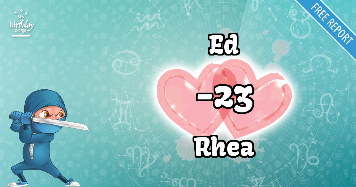 Ed and Rhea Love Match Score