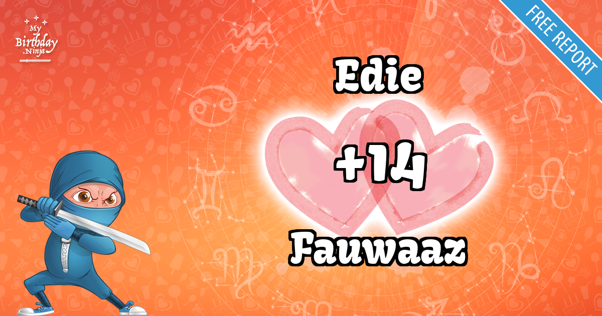 Edie and Fauwaaz Love Match Score