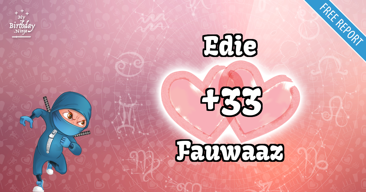 Edie and Fauwaaz Love Match Score