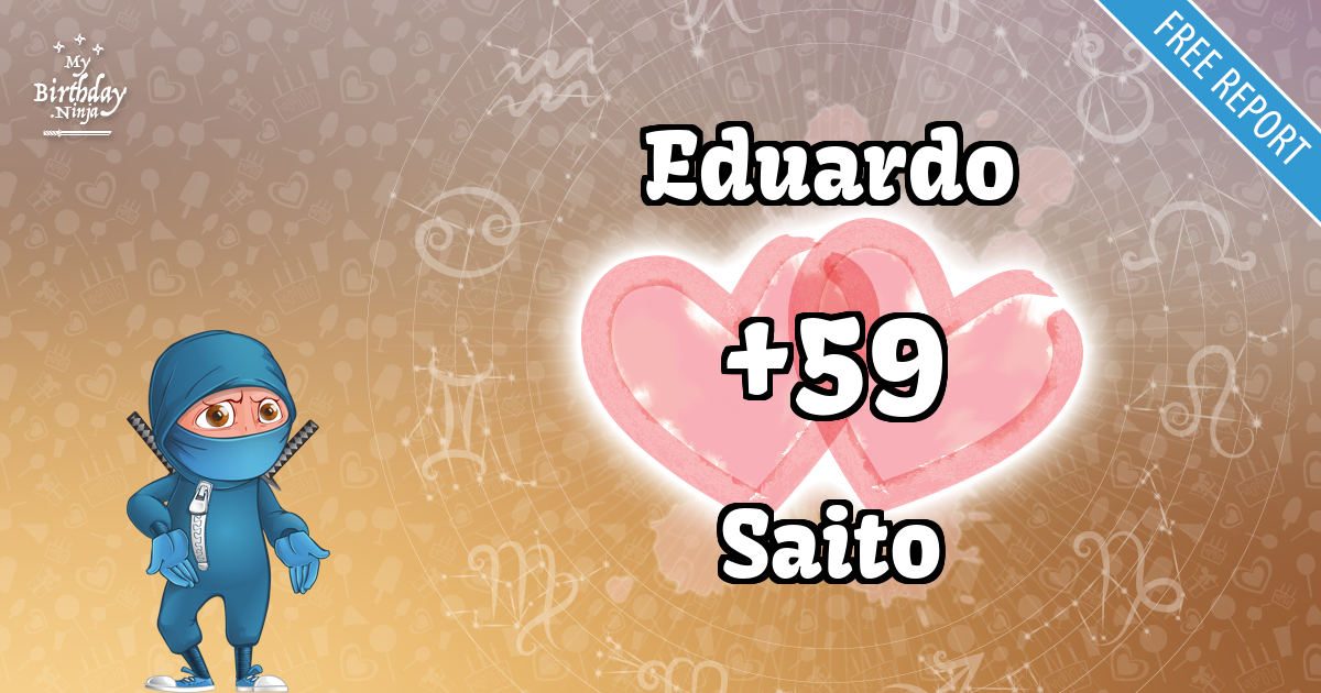 Eduardo and Saito Love Match Score