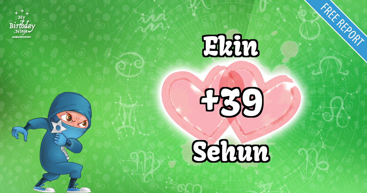 Ekin and Sehun Love Match Score