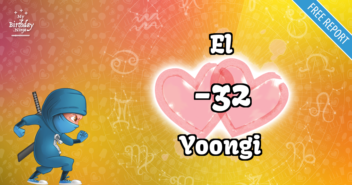 El and Yoongi Love Match Score