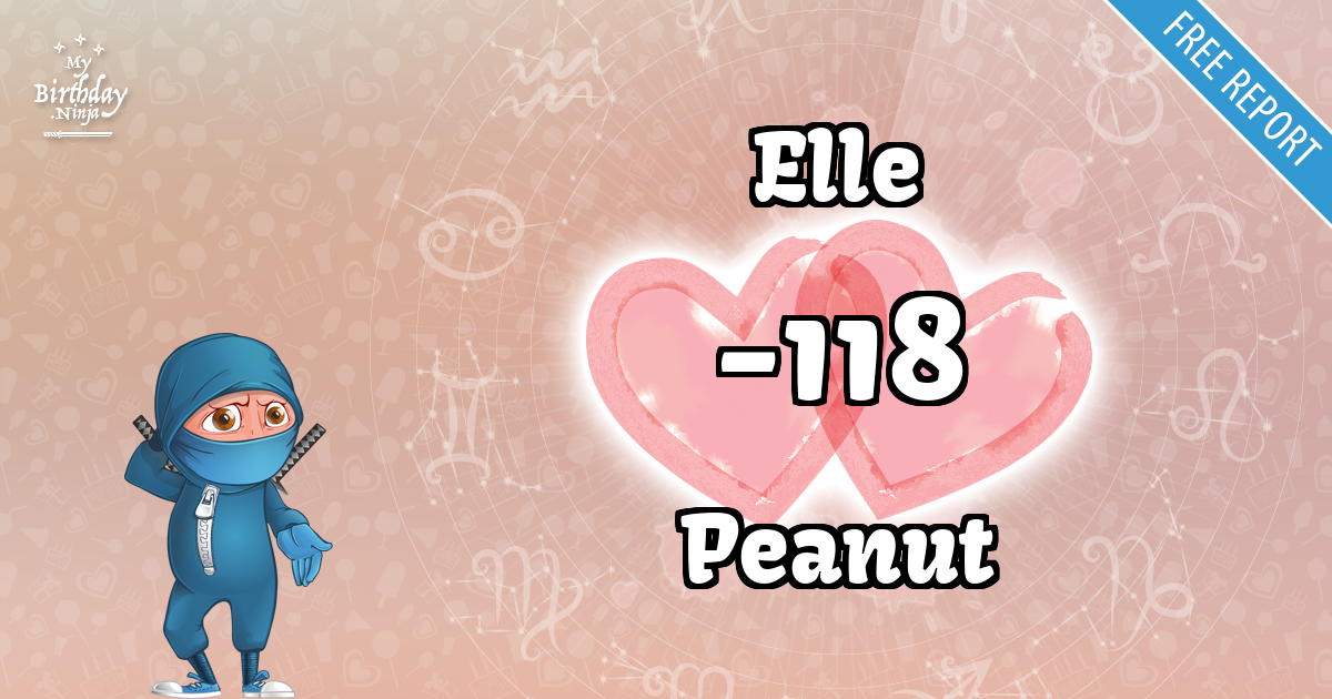 Elle and Peanut Love Match Score